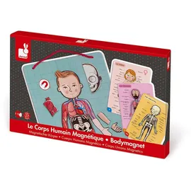 Janod Bodymagnet In 12 Sprachen - Multicolor - 12 Monate-7 Jahre