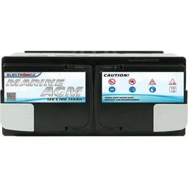 Electronicx AGM Batterie 140Ah 12,0 kWh