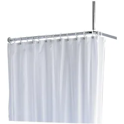 Keuco Plan Duschvorhang uni 200 x 200 cm 14944000120, Accessoires, anthrazit
