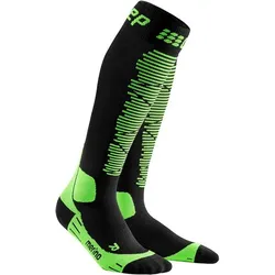 CEP Herren Skisocken "CEP Merino", black/green, V