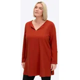 sheego Longshirt Orange 52/54