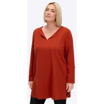 sheego Longshirt Orange 52/54