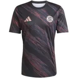 adidas  Unterhemden Maillot Prematch Bayern Munich 2025/26  in Schwarz, EU XL