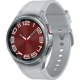 Watch 6 Classic Silver 43 mm BT Sport Band Silver