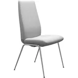 Stressless® Polsterstuhl Laurel, High Back, Größe L, mit Beinen aus Stahl in Chrom glänzend grau