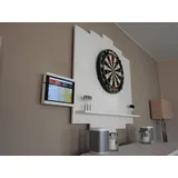 WDS WOODEN Dartboard Surround | Premium Dart-Wandschutz | Tablet-Halter EINHEITSGRÖSSE