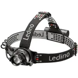 LEDINO Ledino, Stirnlampe, (900 lm)