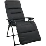 Sungörl Relaxliege Garda XL Anthrazit Gartensessel Bequem für Garten Terrasse Balkon Outdoor