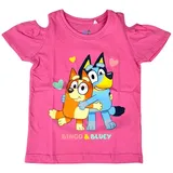 Bluey T-Shirt Bluey & Bingo in Pink | Gr.: 92