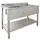MONSTER SHOP Edelstahlspüle 1 Becken links Einbauart rostfrei Abtropffläche 1200 x 600 mm