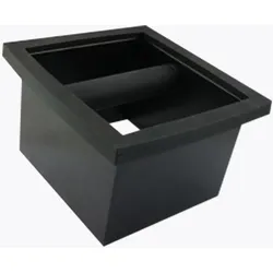 Rhinowares Square Knock Chute für Theken und Arbeitsflächen