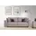 INOSIGN 3-Sitzer INOSIGN "BEATRICE, B: 250 cm - wahlweise mit Bettfunktion", rosa (rosé), B:250cm H:92cm T:107cm, Sofas, u. Bettkasten, incl. 2 Zierkissen