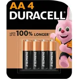 Duracell AA 1,5 V Alkaline Batterien Extra Life Long Power 4er Pack
