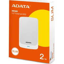 A-Data HV320 2 TB USB 3.2 weiß