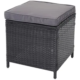 Mendler A29 Gartengarnitur 4-tlg. schwarz/dunkelgrau