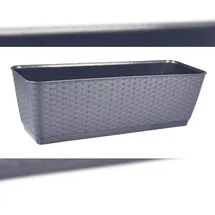 Prosperplast Blumenkasten 39 x 15 x 15 cm Anthrazit