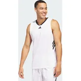 Adidas Basketball Legends Tanktop White / Black M