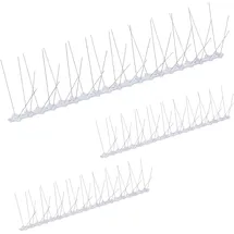 Relaxdays Vogelabwehr Spikes 10,5 x 50 x 14 cm 6 St.