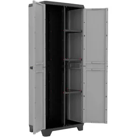 KETER Stilo 173 x 39 x 68 cm - Grau, Rot, Schwarz,