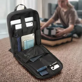 wozinsky Premium Laptoprucksack Schwarz