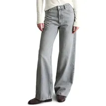 Marc O'Polo Marc OߴPolo Denim Damen Jeanshose aus Bio-Baumwolle High Waist, Grau (Light Grey Multi 08), W29/L30 - 29W / 30L