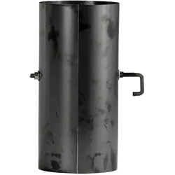 Bertrams Rauchrohr mit Drosselklappe (Sperrer)  / Blauglanz -  110 - schwarz bis bläulich