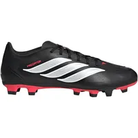 adidas Predator FG/MG Herren Core Black/Cloud White/Lucid Red 48 2/3