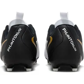Nike Jr. Phantom GX 2 Academy FG weiß/metallic gold coin/schwarz 36