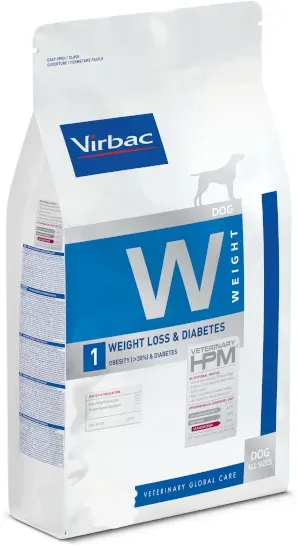 VIRBAC Weight Loss & Diabetes Dog 12kg + Überraschung für den Hund (Rabatt für Stammkunden 3%)