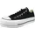 Converse Chuck Taylor All Star Platform Low Top Black/Black/White 38