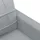 vidaXL 2-Sitzer-Sofa Hellgrau 140 cm Stoff