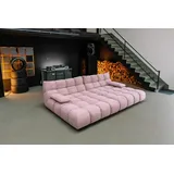 KAWOLA Big Sofa VIVIEN Cord 0 x 0 x 0 cm Rosa