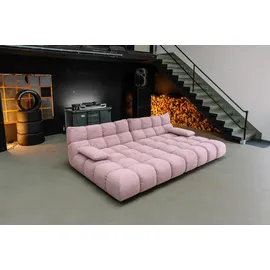 KAWOLA Big Sofa VIVIEN Cord 0 x 0 x 0 cm Rosa