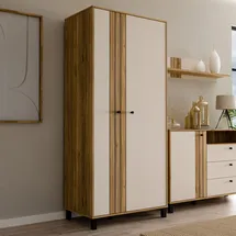 Forte Highboard »Killarney« Schrank, Stauraum, Soft Close, Kleiderstange