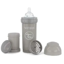Twistshake Babyflasche Anti-Kolik All in one grau 260 ml