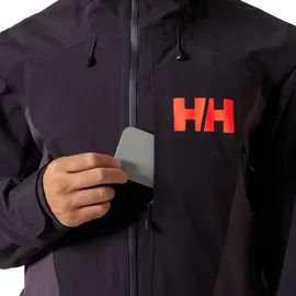 HELLY HANSEN Sogn Tinden Shell Jacke Black Grape 2XL