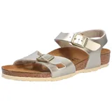 Birkenstock Rio Kids Electric Metallic Gold, - 29