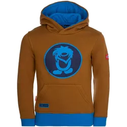 Kinder Hoodie Pullover Troll Bronze/Azurblau/Marine One Size