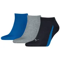 Puma 3P LIFESTYLE Sneaker Socks Schwarz/Blau Gr. 39/42