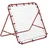 Homcom Fußball Rebounder mit verstellbaren Winkeln rot