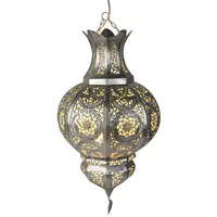 Marrakesch Orient & Mediterran Interior Pendelleuchte Kumira Silber 60cm