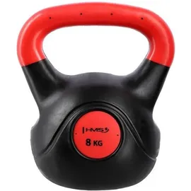 HMS Kettlebell Kugelhantel 8 kg rot / schwarz