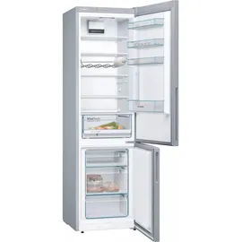 Bosch Serie 4 KGV39VLEAS Kühl-Gefrierkombination (343 l, 2010 mm hoch, Edelstahl)