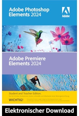 Photoshop & Premiere Elements 2024 | Mac | Studenten & Lehrer | Download
