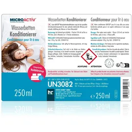 microactiv® Konditionierer für Wasserbetten 4 x 250 ml