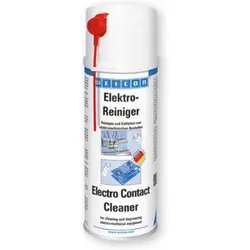 WEICON Elektroreiniger, Reiniger für elektrotechnische oder mechanische Bauteile, 400 ml, farblos, transparent