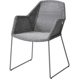 Cane-Line Breeze Sessel 45 x 45 x 108 cm hellgrau