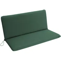 DEGAMO Bankauflage 98 x 88 x 5 cm dunkelgrün 1 St.
