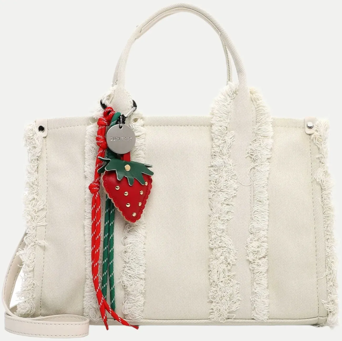 Tasche Kally 34 cm Weiß