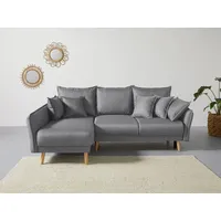 Home Affaire »Granbo L-Form«, incl. Bettfunktion und Bettkasten, Federkern-Polsterung, Seitentasche